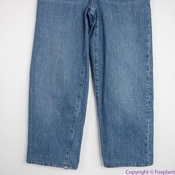 NEW Madewell The Petite Perfect Vintage Wide-Leg Jean in Leifland Wash, 23P‎ - Picture 4 of 15